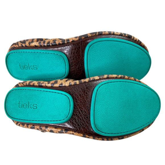 Tieks by Gavrieli Leopard Print Leather Ballet Flats Women’s Size 7 - Picture 12 of 12